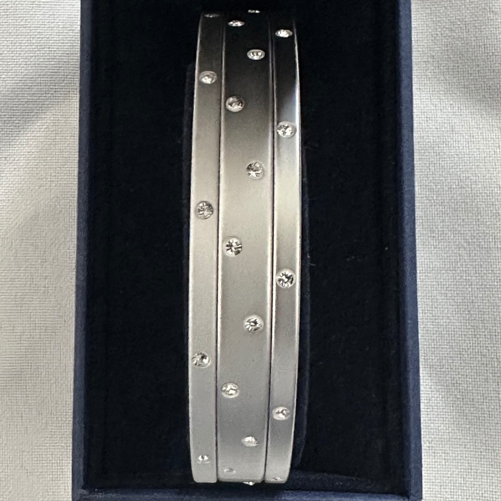 Swarovski Set of 3 Bangles Bracelets